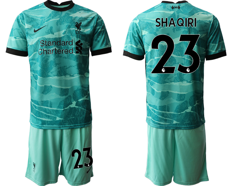 Men 2020-2021 club Liverpool away #23 green Soccer Jerseys